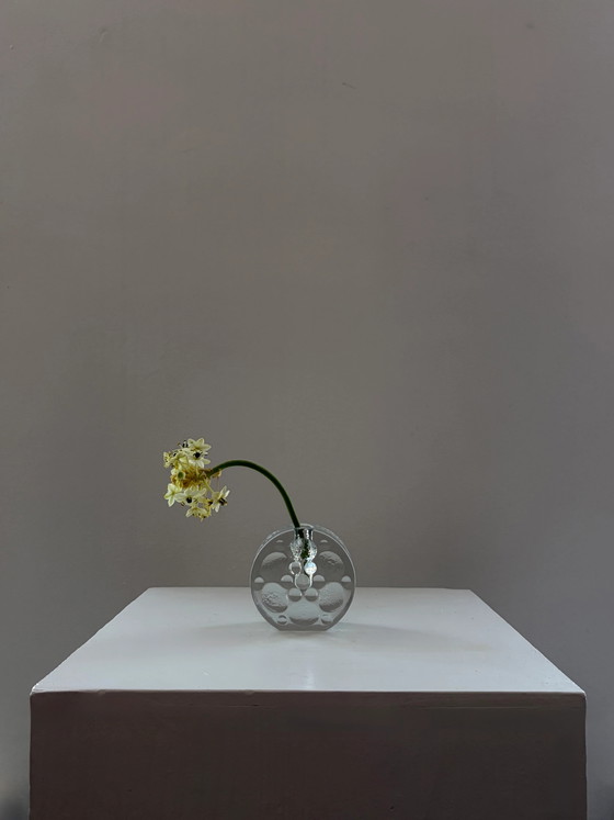 Vase soliflore vintage Walther Design – Glass, Mid Century Modern (photo 2 of 4)