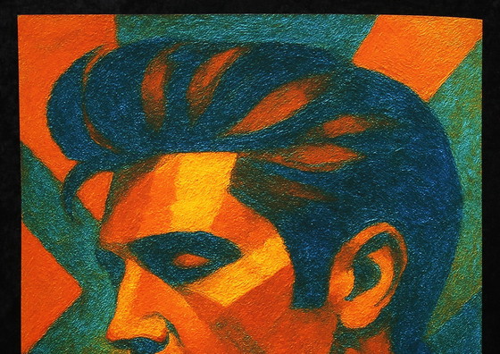 Image 1 of Moccha, Karmen - Elvis Presley - Giclée/Hahnemühle - Handsigniert