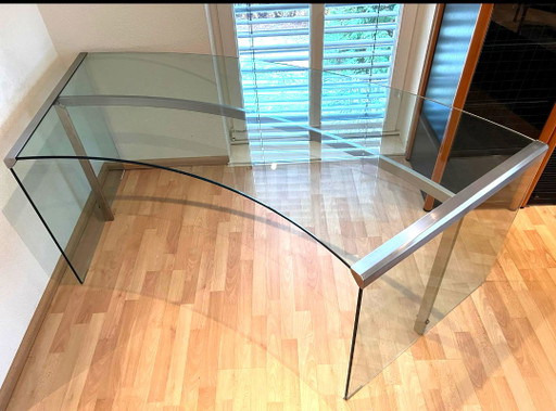 Escritorio de cristal Gallotti &amp; Radice