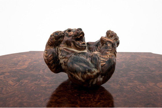 Image 1 of Figura de oso, diseño de Knud Khyn, Royal Copenhagen