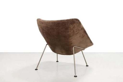 Fauteuil Artifort Oyster modèle F157 par Pierre Paulin, 1950 – Velvet, Design (photo 2 of 14)