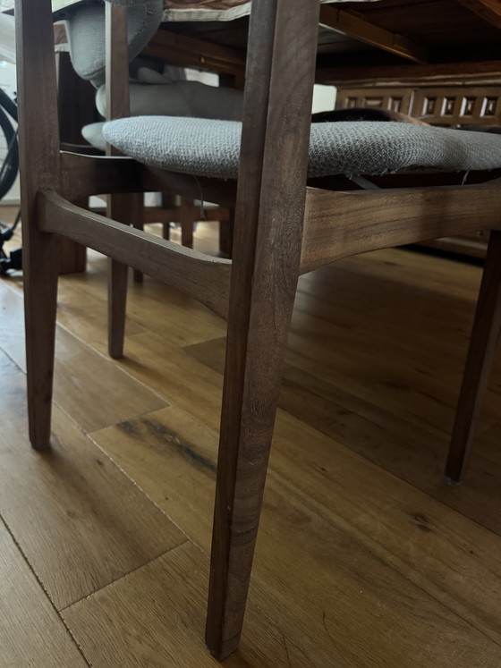 Image 1 of Set van 6 Mid-Century Modern eetkamerstoelen Jan Kuypers voor Imperial Furniture Manufacturing