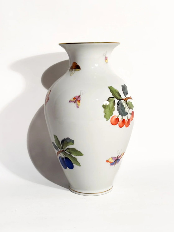 Herend Market Garden Porcelain Vase, 1980s (photo 5 of 9)