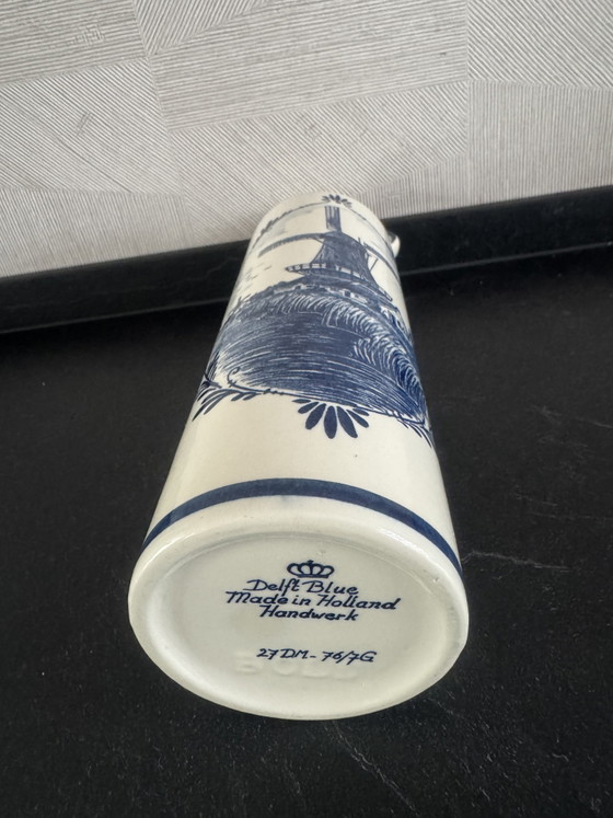 Image 1 of Delftsblauwe jenever kruik