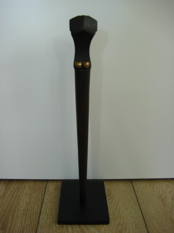 Paul Wunderlich (1927-2010). Stele Des Hermes. – Kunst, Bronze, Metal (photo 3 of 9)