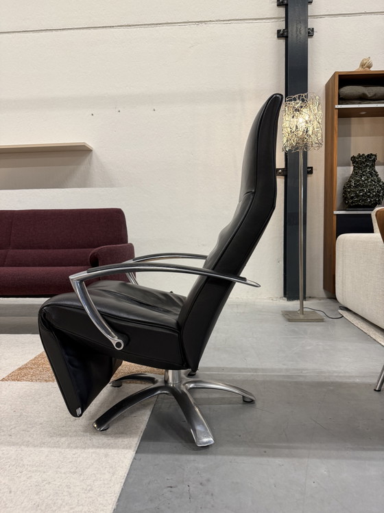 Image 1 of Jori Brainbuilder Relaxsessel, schwarzes Leder, MEDI