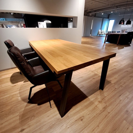 bert plantagie Seven eettafel - 200x100