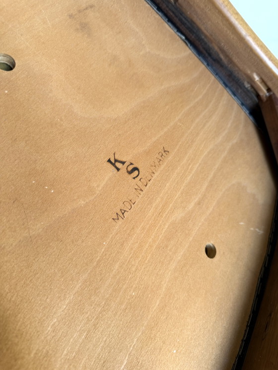 Image 1 of Set di 6 sedie da pranzo danesi, componibili e abbinabili, anni '60.