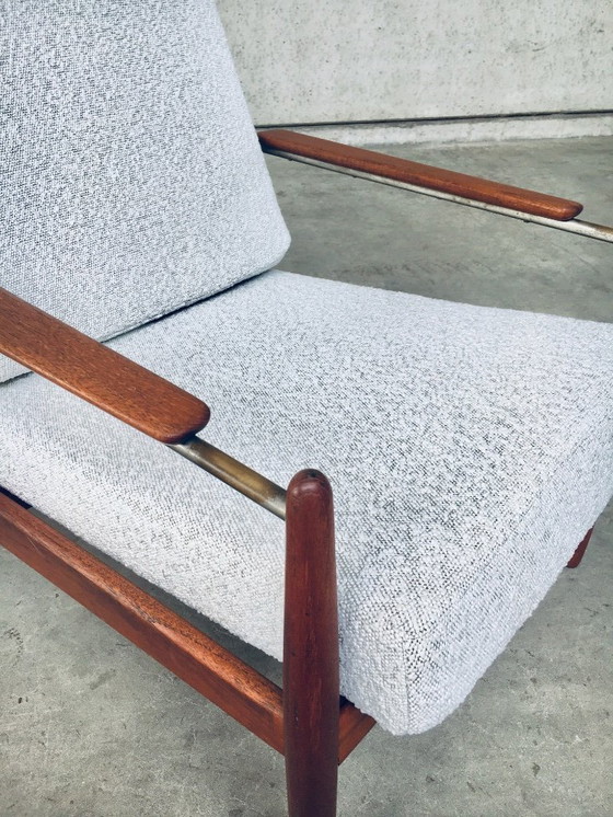 Image 1 of Poltrona Fauteuil in stile scandinavo moderno di metà secolo, Danimarca, anni '60