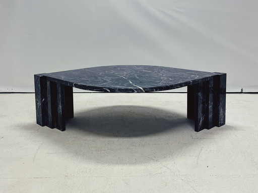 Teardrop Coffee Table in Solid Marble