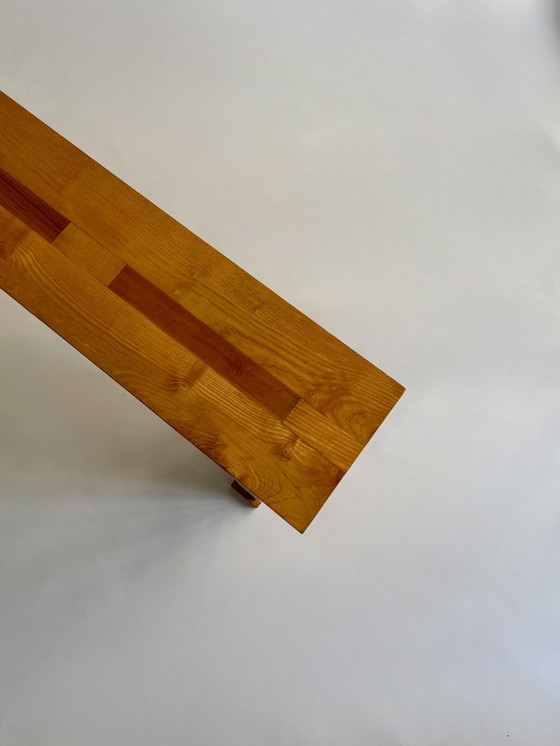 Image 1 of Eiken en palissander bank Frankrijk 1980