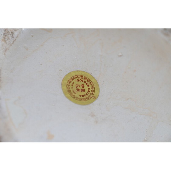 Image 1 of Vaso Satsuma dorato d'epoca, Cina