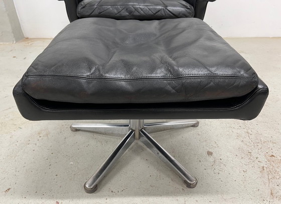 Image 1 of Fauteuil Pivotant Modèle 802 par Werner Langenfeld pour Esa, Danemark, 1970s