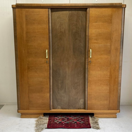 Bellissimo Armadio Vintage Antico Art Déco Smontabile – Wood (photo 2 of 13)