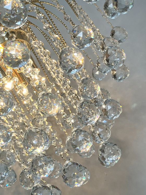 Image 1 of Lampadario vintage SWAROVSKI STRASS di taglia XL