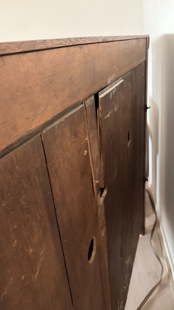 Antiker Eichenschrank im Stil der Neorenaissance – Sideboard, Wood (photo 4 of 6)