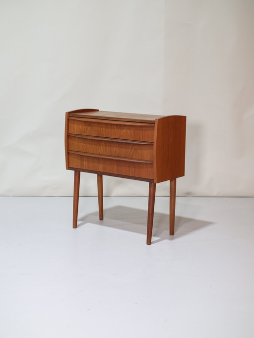 Dresser Nightstand Vintage Danish Teak