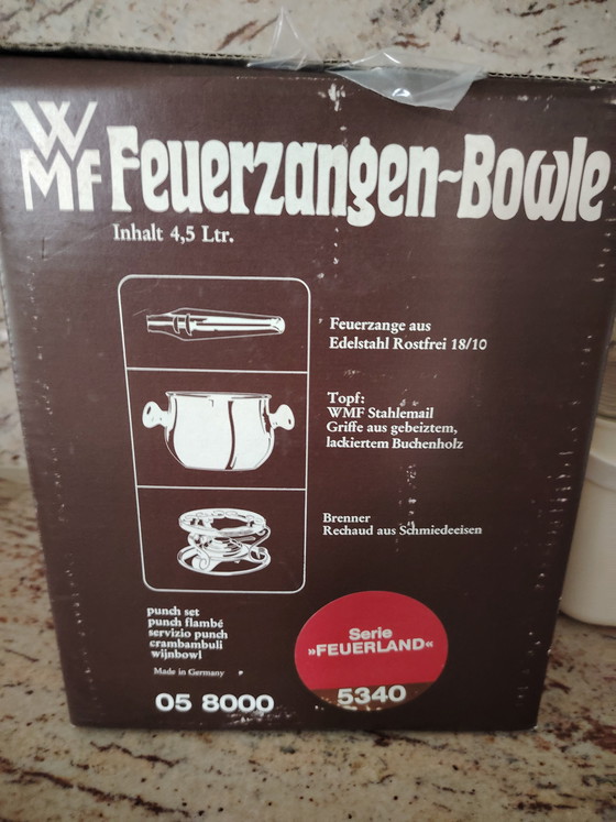 Image 1 of WMF vintage Feuerzangenbowle (glühweinpunch), ongebruikt