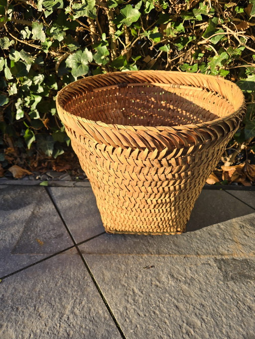 Panier de transport Hmong original d'Asie du Sud-Est