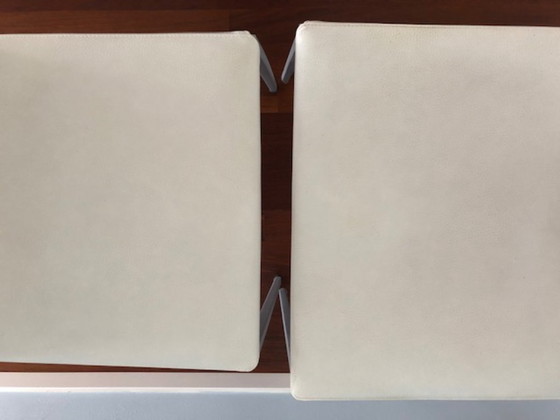 Sedie Lia Zanotta, Ecofire Bianco, Base in Alluminio – Sedie da pranzo, Leather (photo 8 of 8)