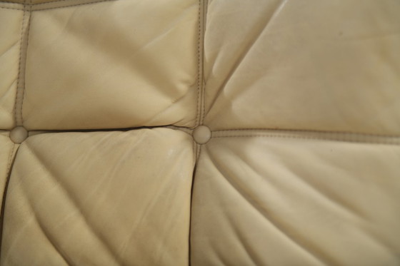 Image 1 of Stunning Kashima Sofa in original leather by Michel Ducaroy for Ligne Roset 1980