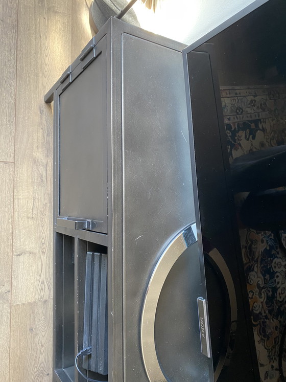 Image 1 of TV meubel Carpino zwart Metalic