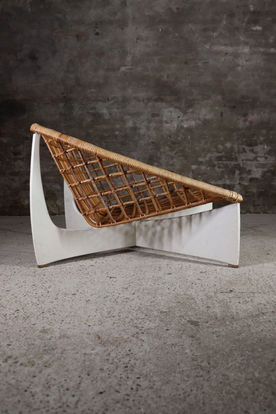 Image 1 of Gebroeders Jonkers – Rokato – Rattan Easy Chair – Noordwolde – Netherlands – 1960s