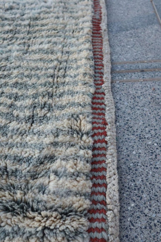 Extra large Moroccan rug 500 × 400 cm, Turquoise, ivory and terracotta, Rugs & carpets, Wool, mint (photo 9 of 10)