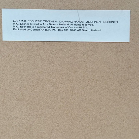 Image 1 of Lámina artística de M.C. Escher