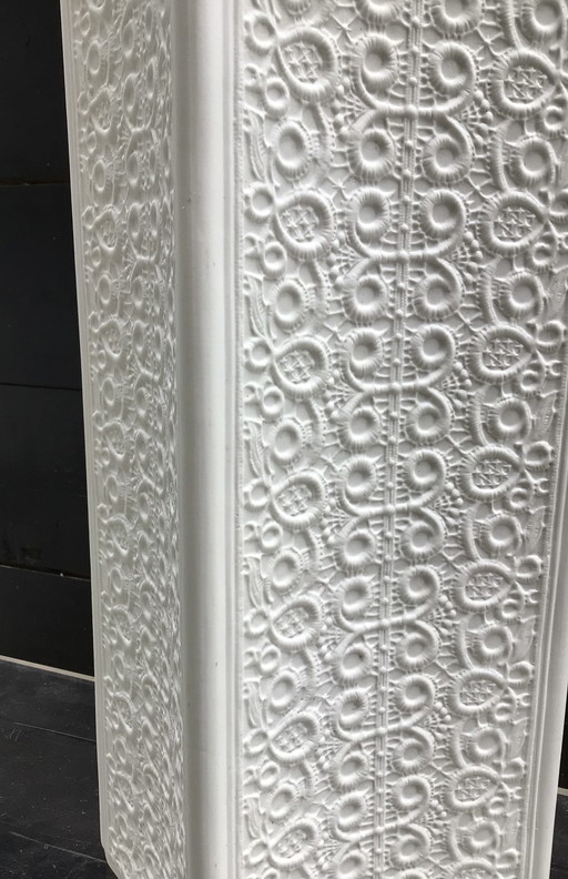 Jaren 70 Vloervaas Op Art Arzberg