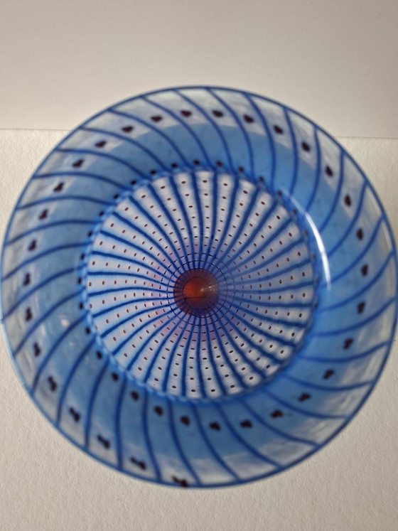 Vase von Tranjo Hytta, Vasen, Glas, Blau (Foto 2 von 5)