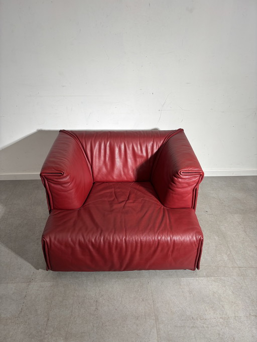 Vico Magistretti for Cassina “Cardigan” Club Sofa