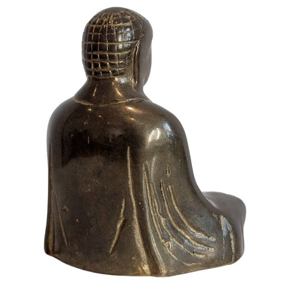 Japanse Bronzen Meditatie Boeddha (Dhyana Mudra) – Kavel 136 – Beeldhouwkunst (photo 4 of 9)
