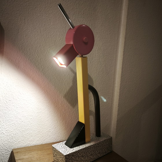 Tahiti Memphis Lamp by Ettore Sottsass – Table lamps, Metal (photo 4 of 5)