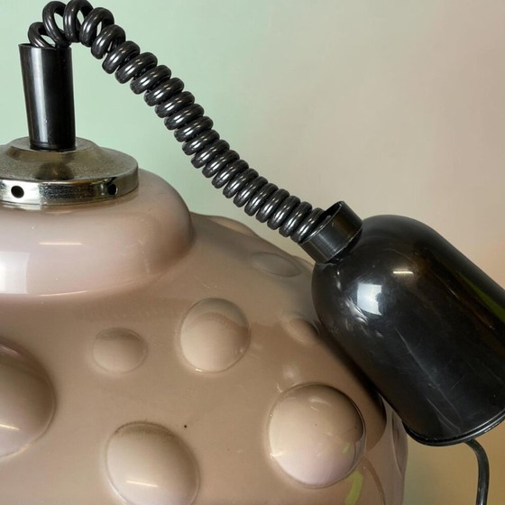 Image 1 of Lampe de salle à manger rétractable style vintage de l'ère spatiale