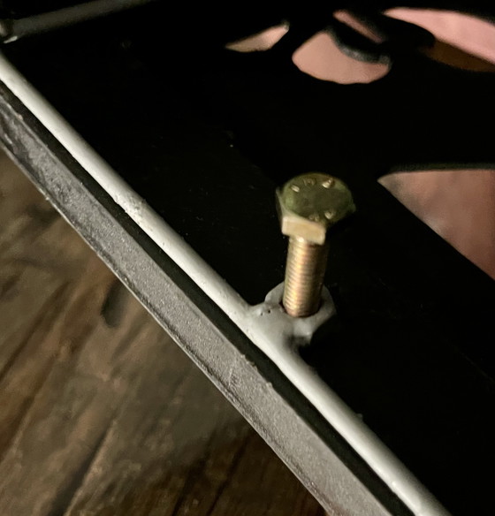 Image 1 of Gran lámpara de pie única y hecha a mano de Marrakech – Fleur de Lis – 165 cm – pieza de colección