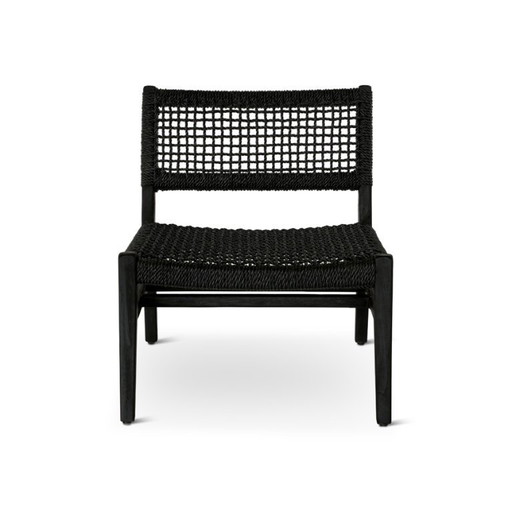 Sillón de teca negra