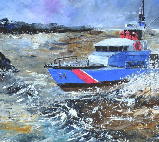Coastguards – Paintings & Drawings, Canvas (photo 3 of 5)