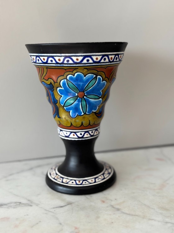 Image 1 of GOLDEN ETERICATE VASE Original No. 108