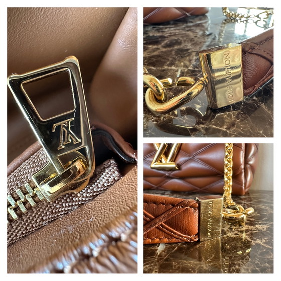 Image 1 of Louis Vuitton GO-14 MM Malletage – Toast