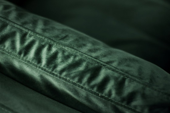 Image 1 of Divano e sedia vintage in palissandro norvegese e velluto verde bottiglia di Knut Sæter per Vatne Møbler, anni '60, set di 2