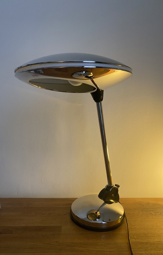 Image 1 of UFO desk lamp, Aluminor, 1970s