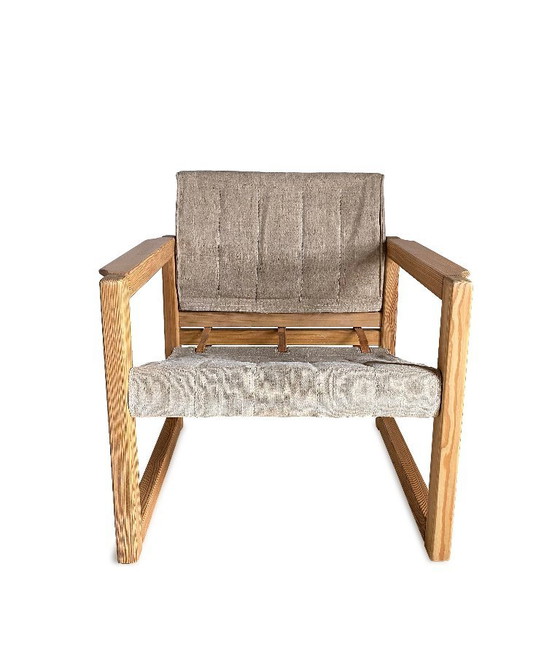 1 Diana Armchair by Karin Mobring, 1972 – Ikea, Canvas, Wood (photo 5 of 7)