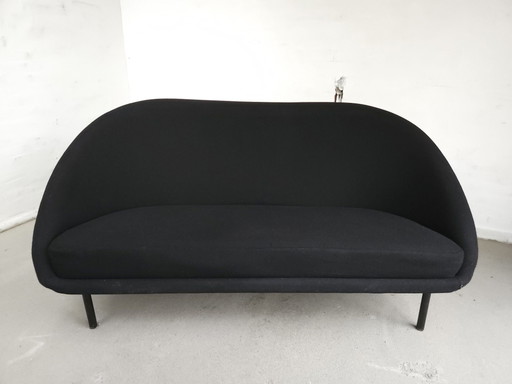 Artifort F815 Designsofa – Theo Ruth – Schwarze Wolle – Vintage 1958 (Wie neu)