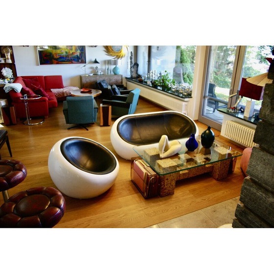 Image 1 of Vintage fiberglass living room set, 1970