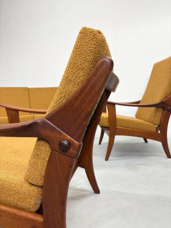 Image 1 of Vintage Mid-Century Lounge Set De Ster Geldermalsen
