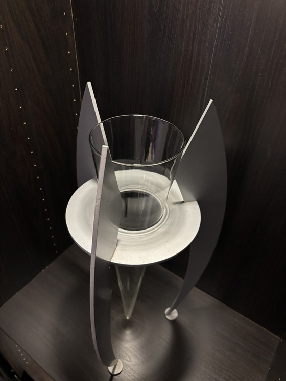 Designervase – Vasen, Glass, Metal (photo 2 of 6)