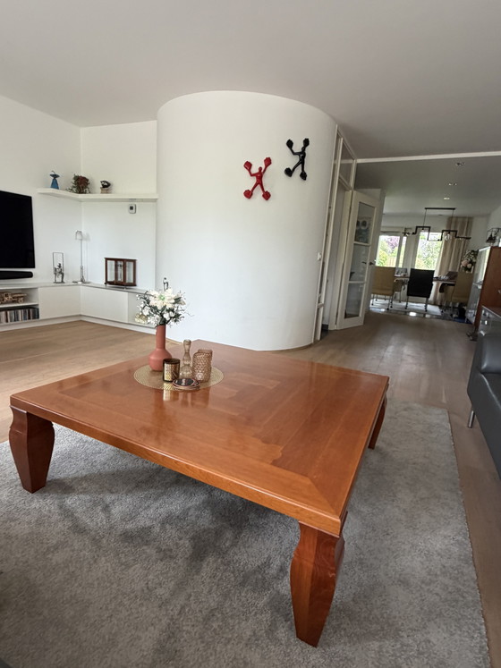Image 1 of Cherry wood coffee table