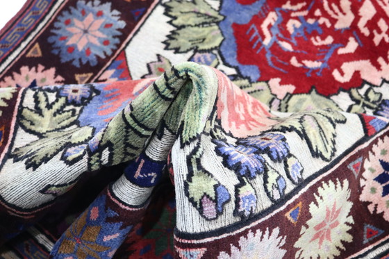 Image 1 of Afghan Kelim Deco Art Handwoven New Rug 253 x 75 cm