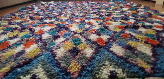 Image 1 of Handgeknoopt Berber kleed wol 234x163cm